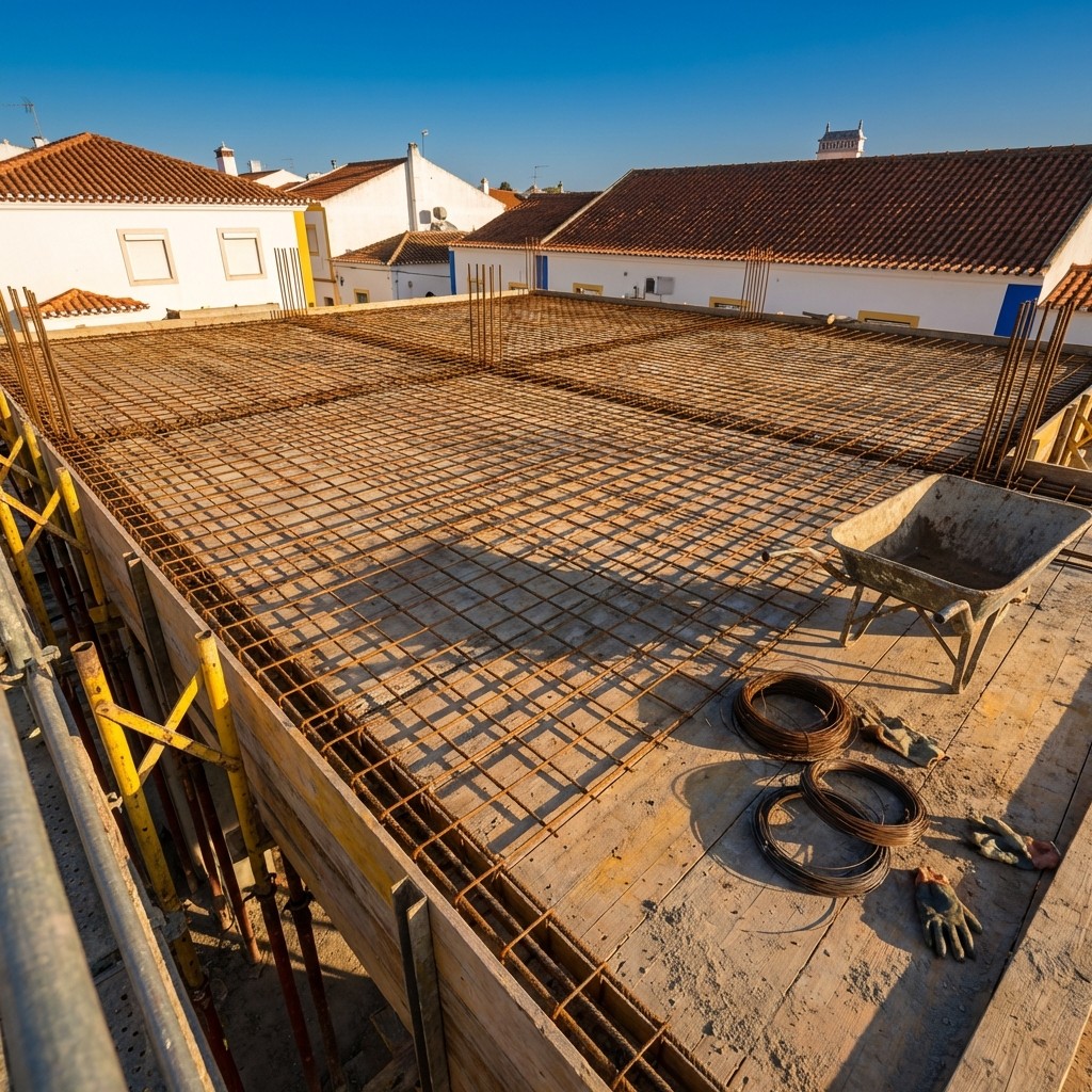 Exemplo de Cofragem de Lajes
