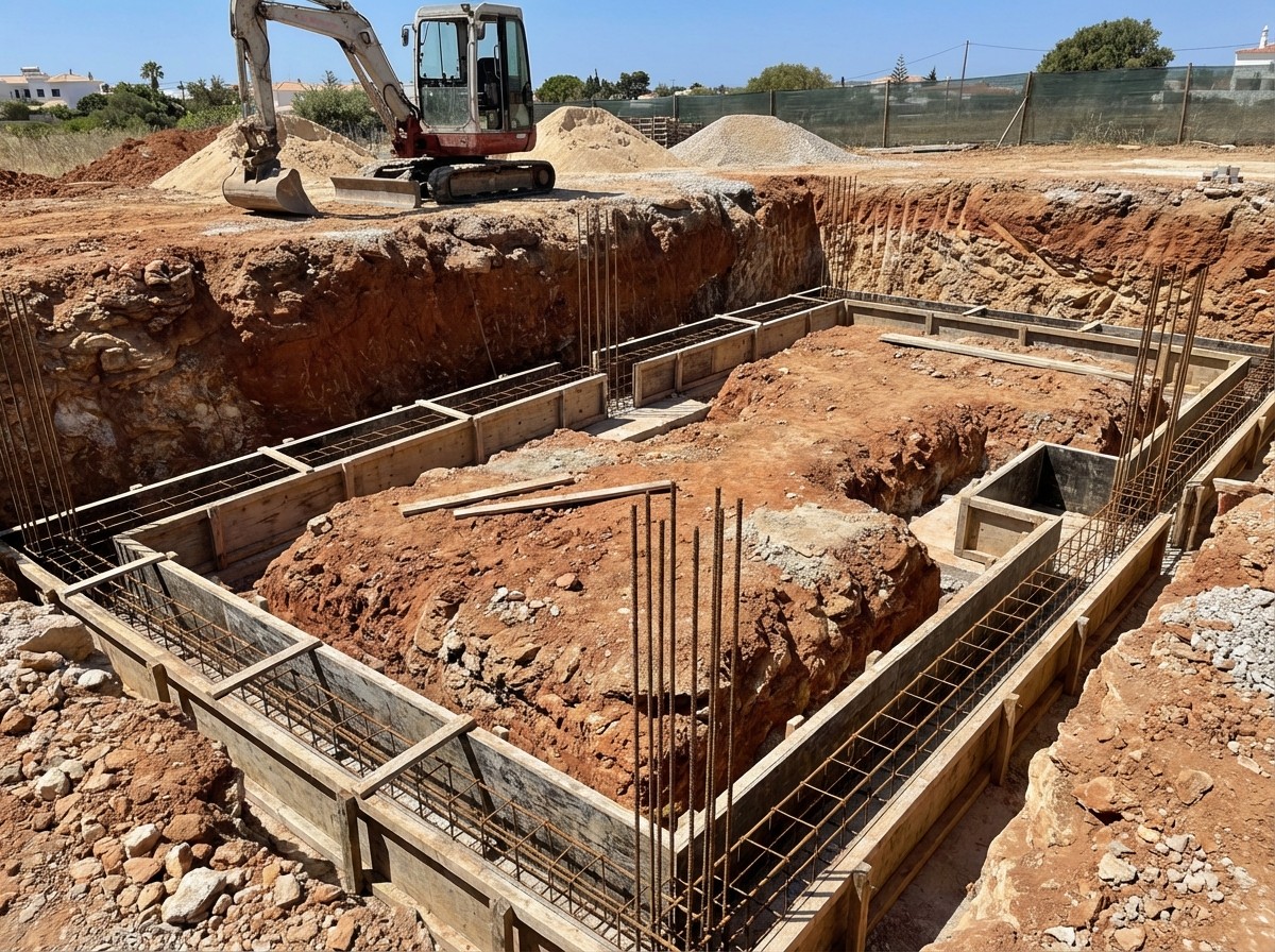 Cofragem de fundações